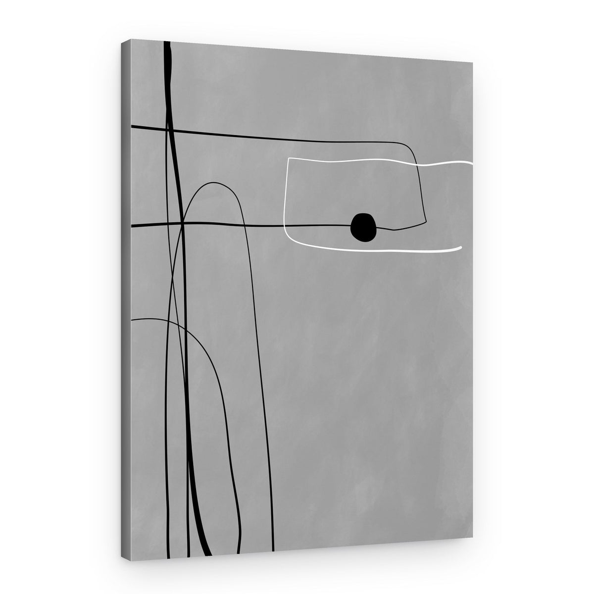 Abstract Line Composition – Canvas Print