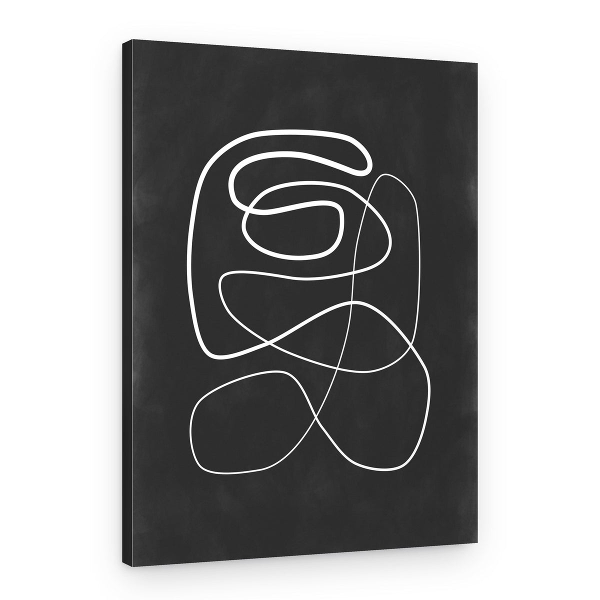 Continuous Abstract Flow – Canvas Print