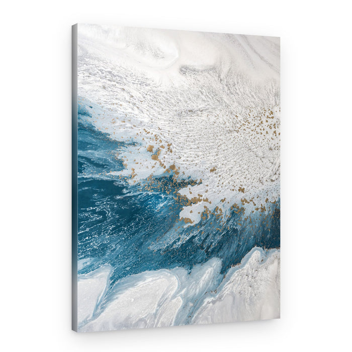 Tidal Shores - Dynamic ocean forms – Canvas Print