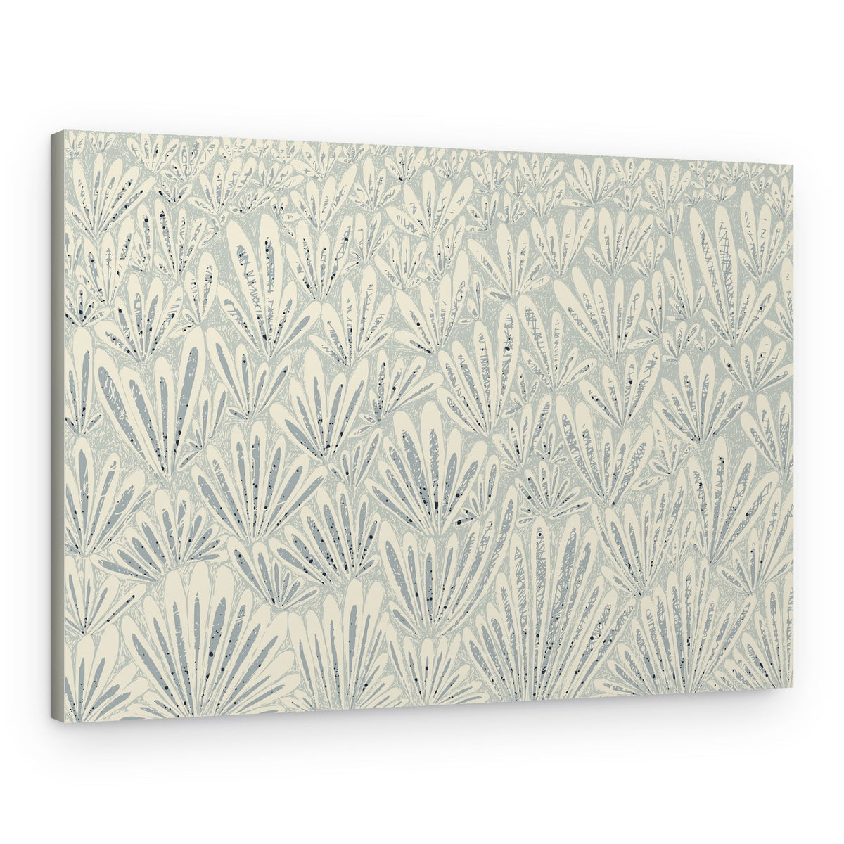Subtle Botanical Pattern – Canvas Print