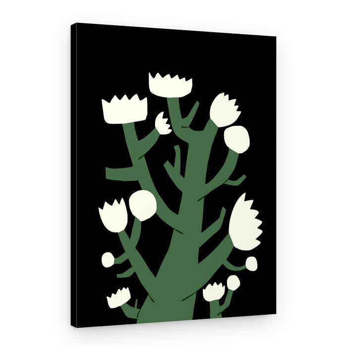 Abstract Botanical Blooms – Canvas Print