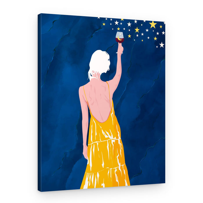 Toast to the Stars – Canvas Print