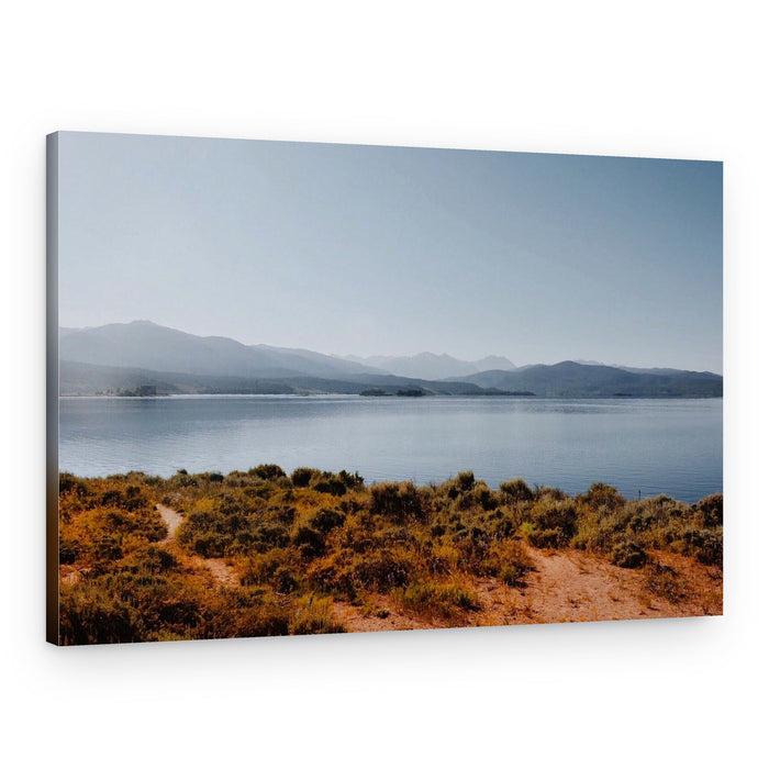 Serene Mountain Lake – Canvas Print