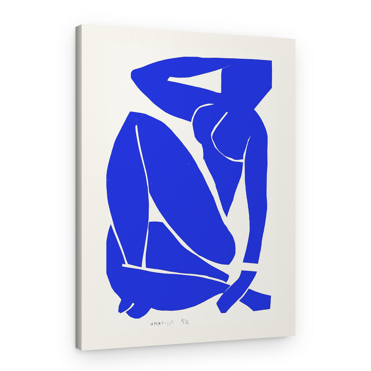 Nudo Blu III 1952 – Canvas Print