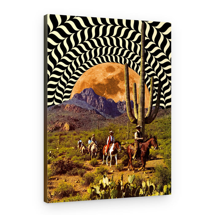 Illusionary Cowboys – Canvas Print