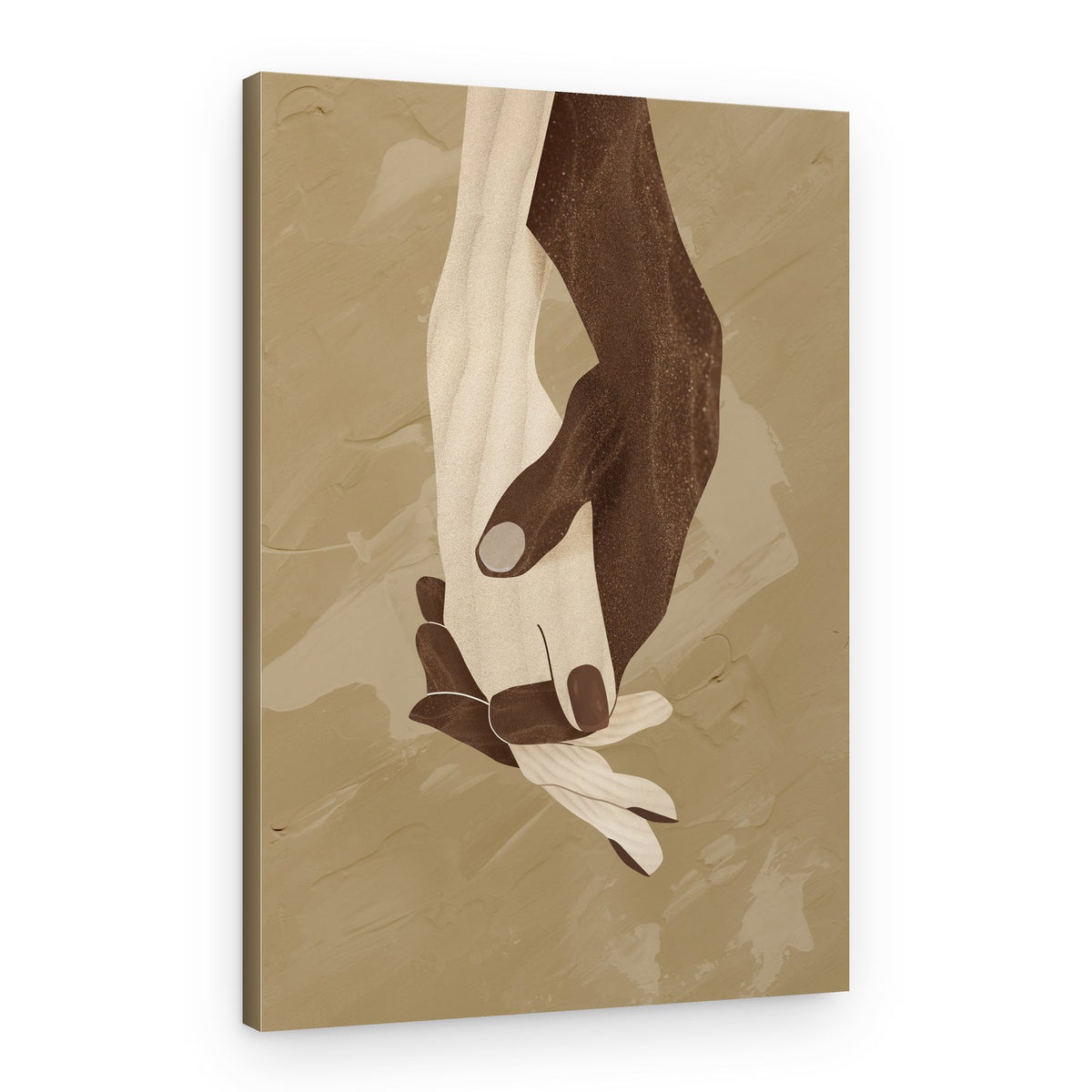 United Hands Connection – Canvas Print