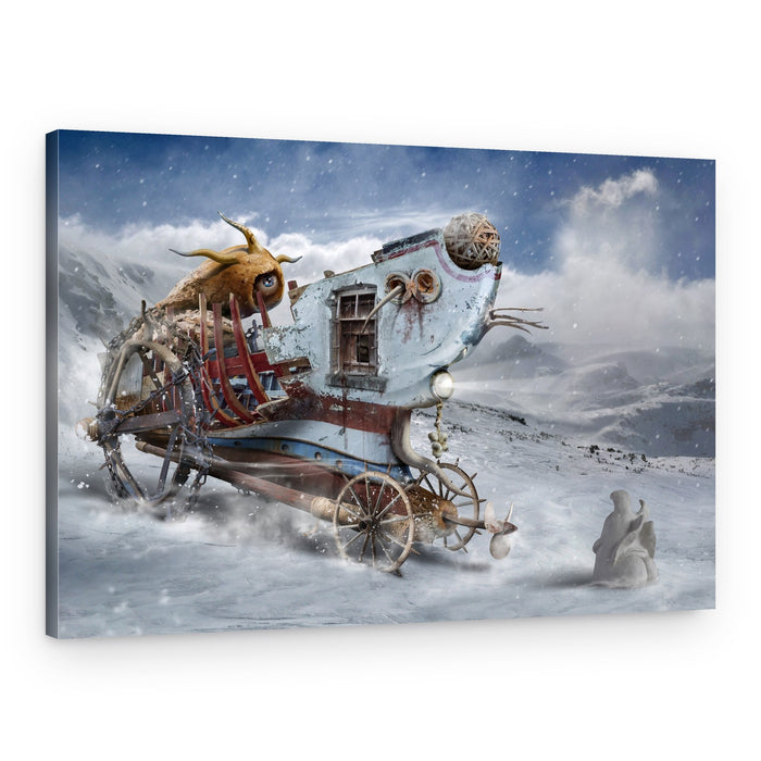 Fantasy Snow Machine – Canvas Print