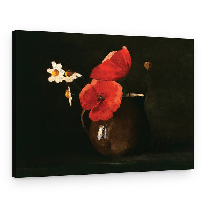 Poppies and Daisies – Canvas Print