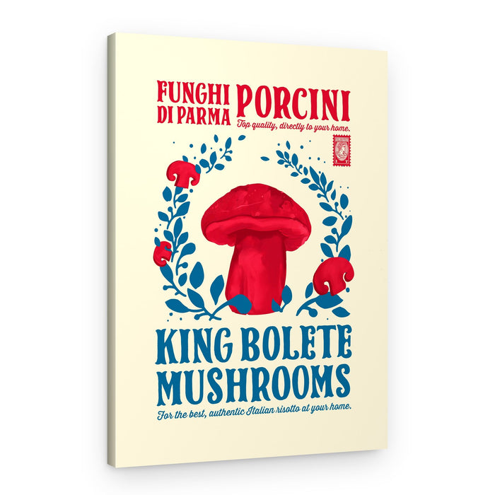 Italian King Bolete – Canvas Print