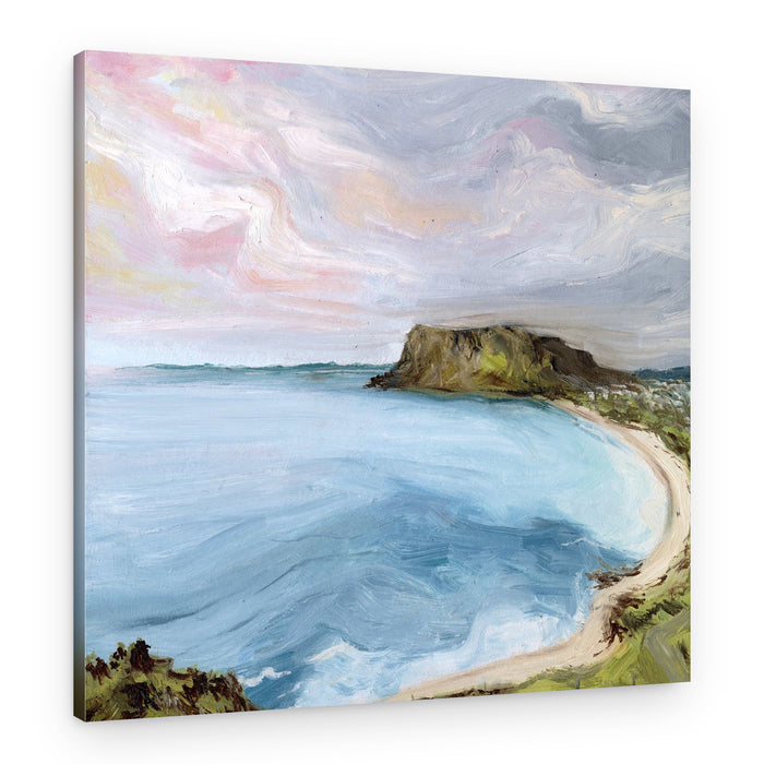 Coastal Oil Landscape Sunrise Stanley The Nut Tasmania – Canvas Print