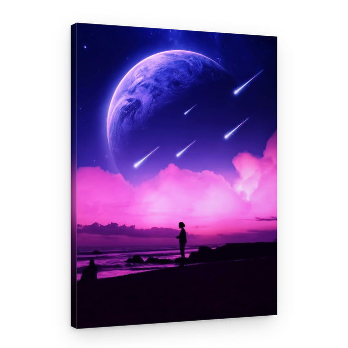 Celestial Beach Dream – Canvas Print