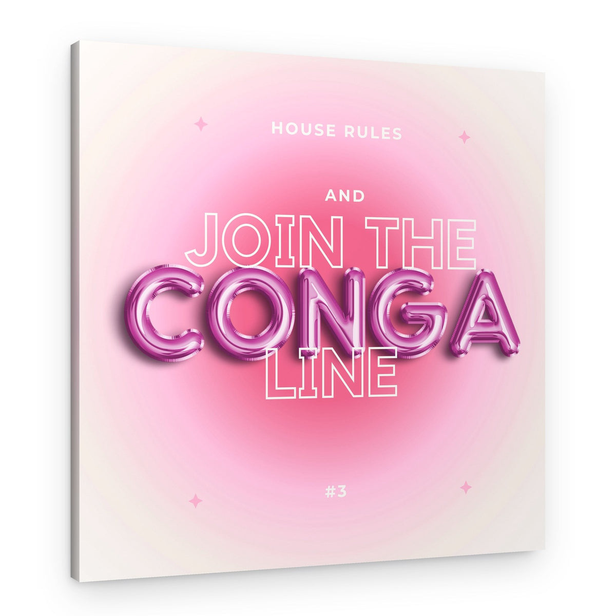 Join The Conga Line – Canvas Print
