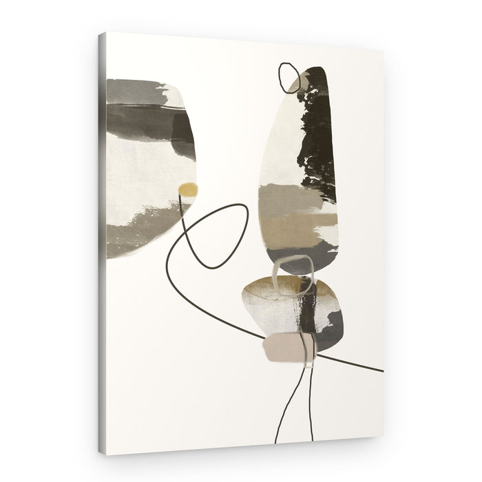 Organic Abstract Shapes – Canvas Print
