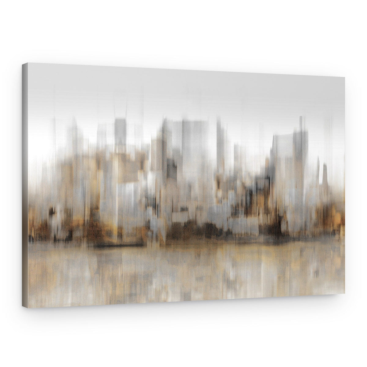 Abstract City Reflections – Canvas Print