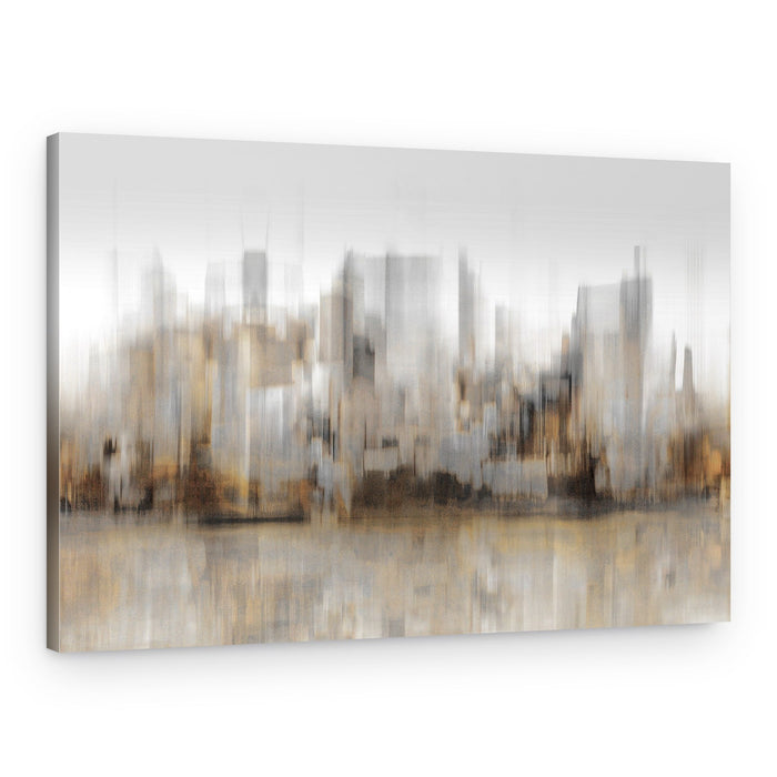 Abstract City Reflections – Canvas Print