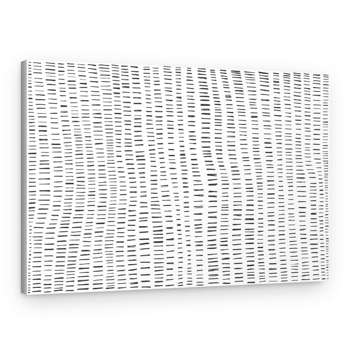 Rhythmic Lines Flow – Canvas Print