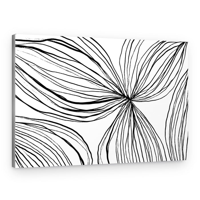 Flowing Petals – Canvas Print
