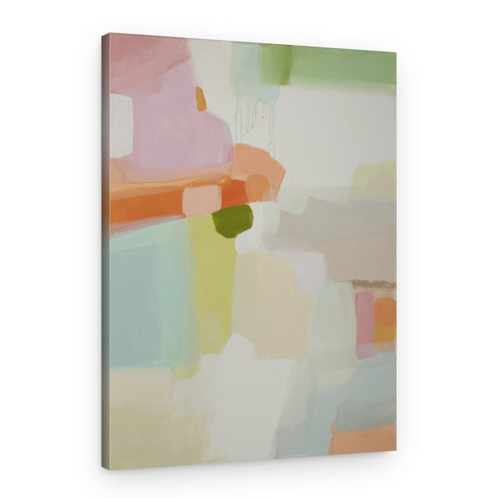 Pastel Abstract 1 – Canvas Print