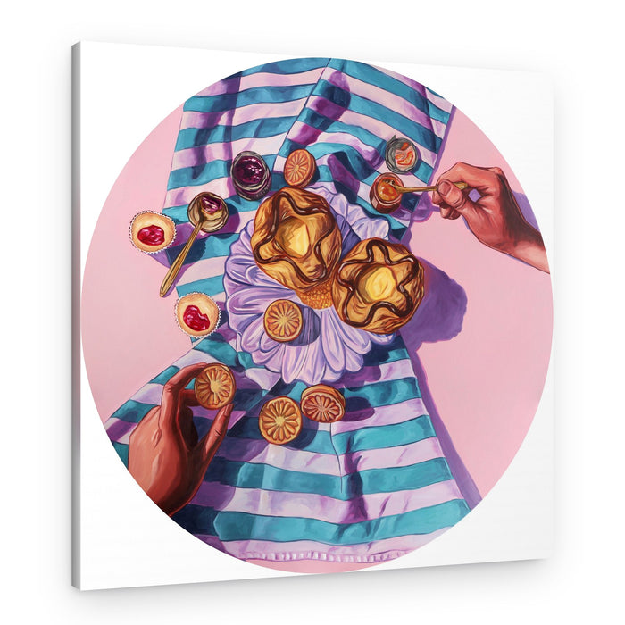 Sharing Sweet Treats – Canvas Print