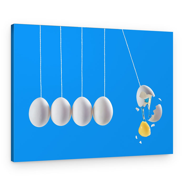 Shattered Egg Cradle – Canvas Print