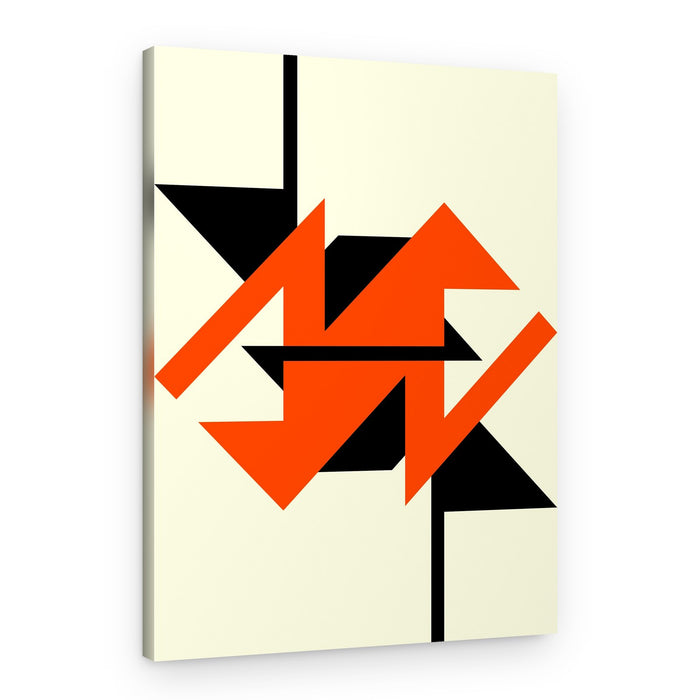 Dynamic Abstract Angles – Canvas Print