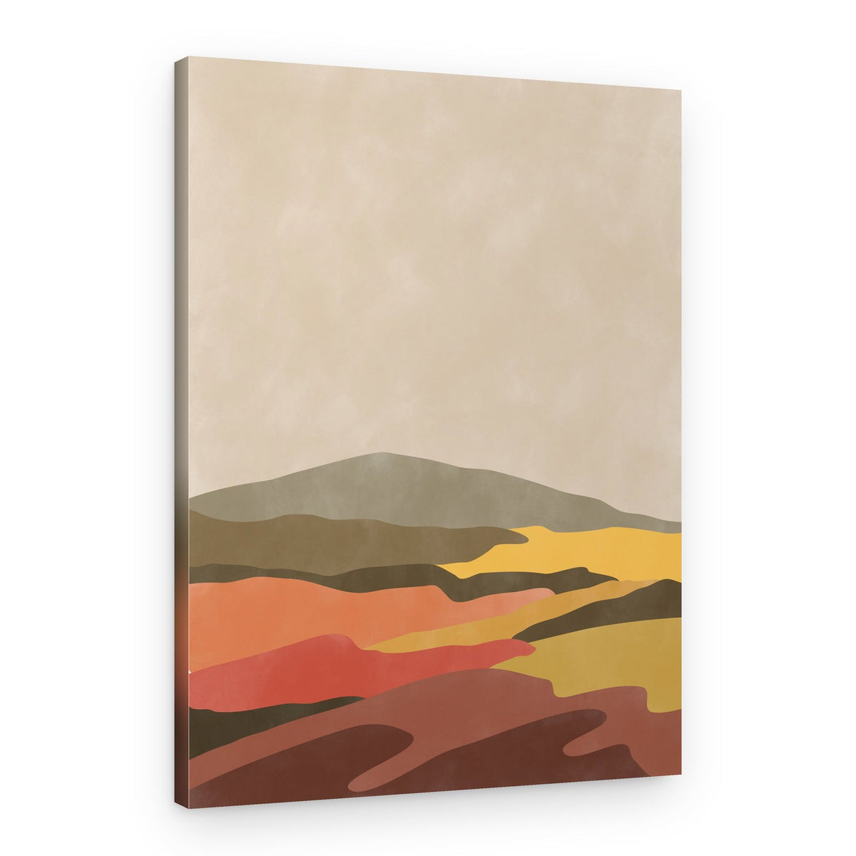 Warm Desert Landscape – Canvas Print