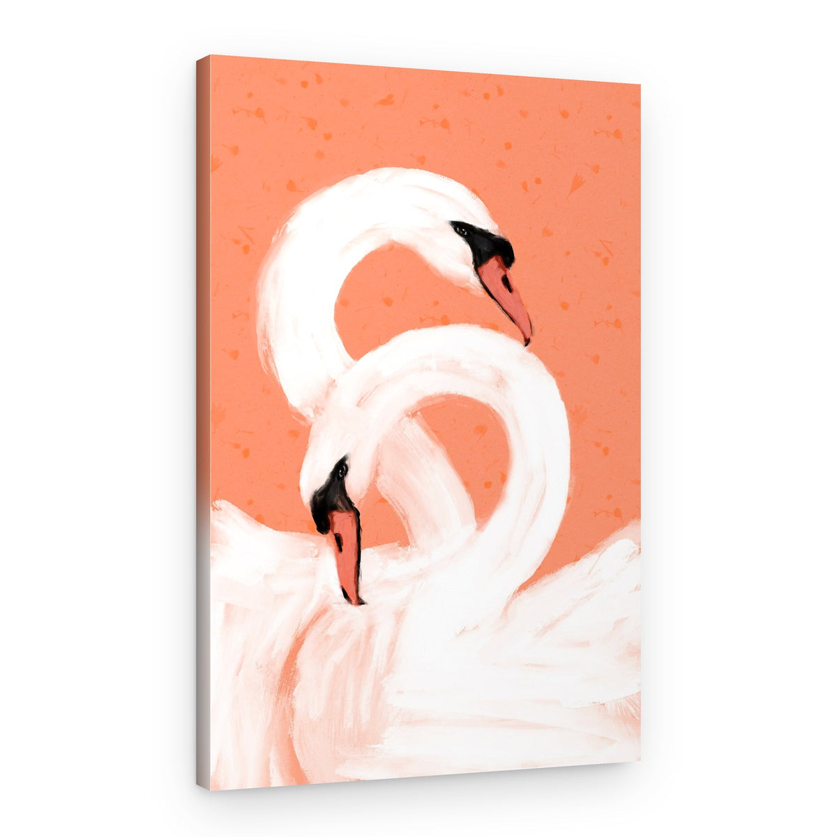 Graceful Swans – Canvas Print