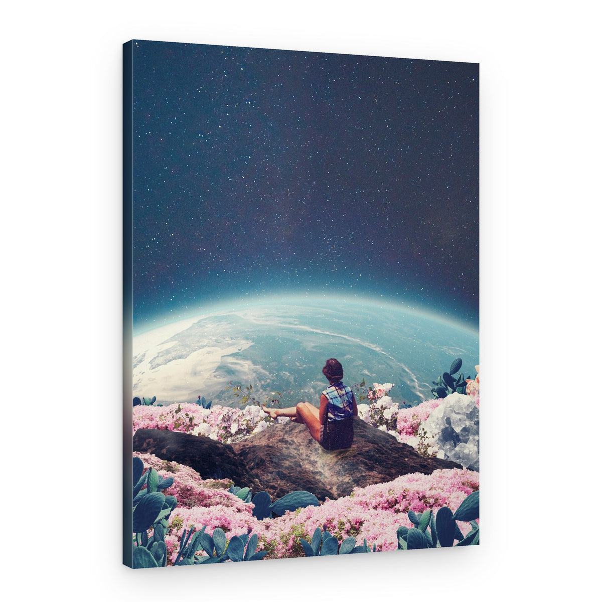 My World Blossomed When I Loved You – Canvas Print