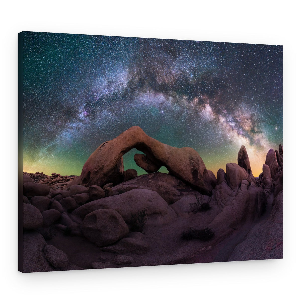 Starry Desert Arch – Canvas Print