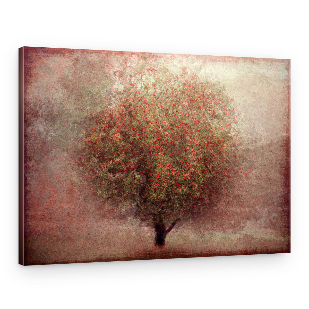 Rustic Berry Tree – Canvas Print