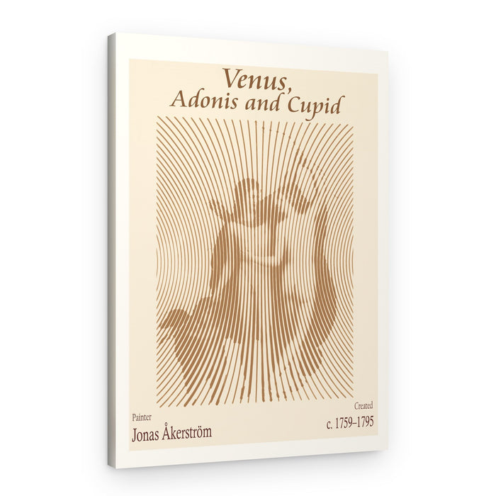 Venus Adonis Cupid – Canvas Print