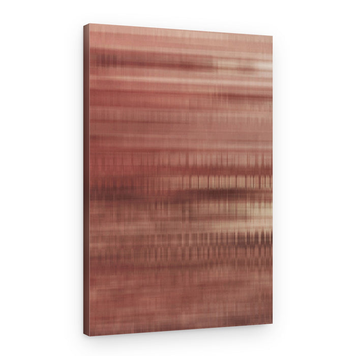 Warm Linear Flow – Canvas Print