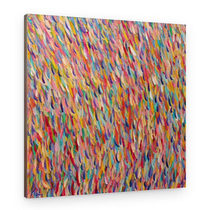 Colorful Abstract Strokes – Canvas Print