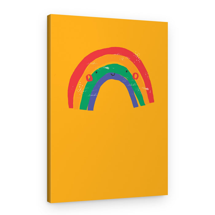 Happy Rainbow Smile – Canvas Print