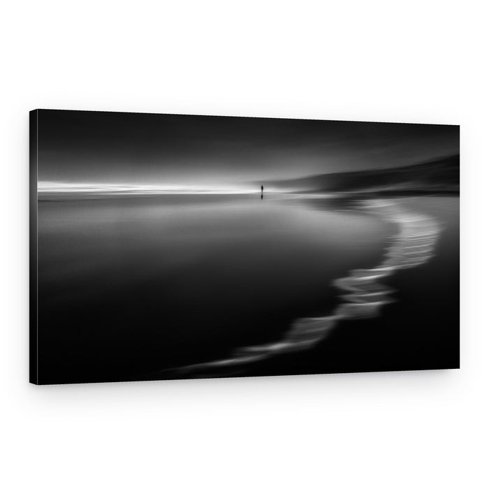 Solitary Figure Horizon – Canvas Print