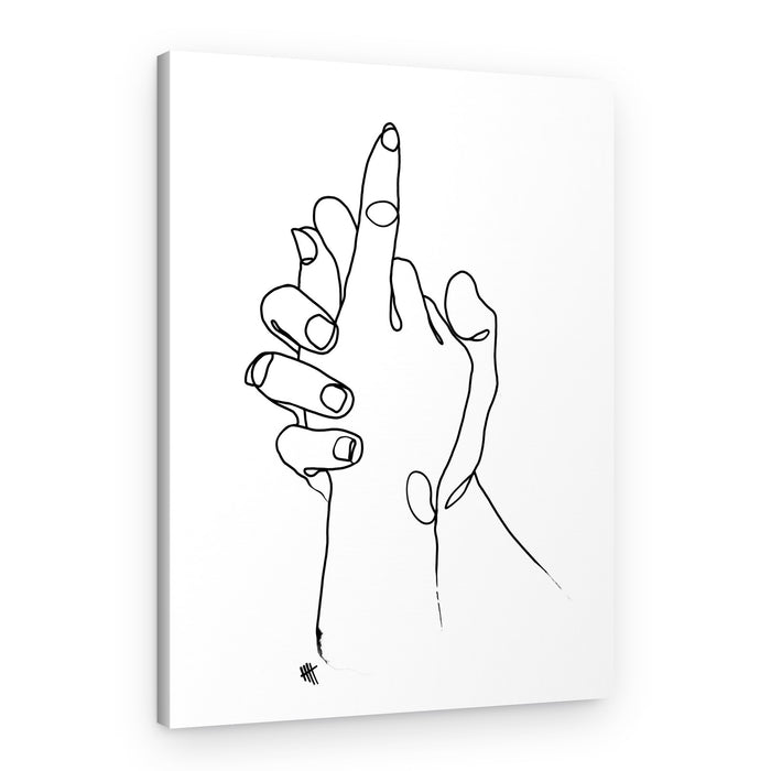 A Loving Embrace – Canvas Print