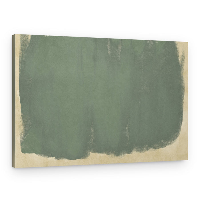Muted Green Texture – Canvas Print