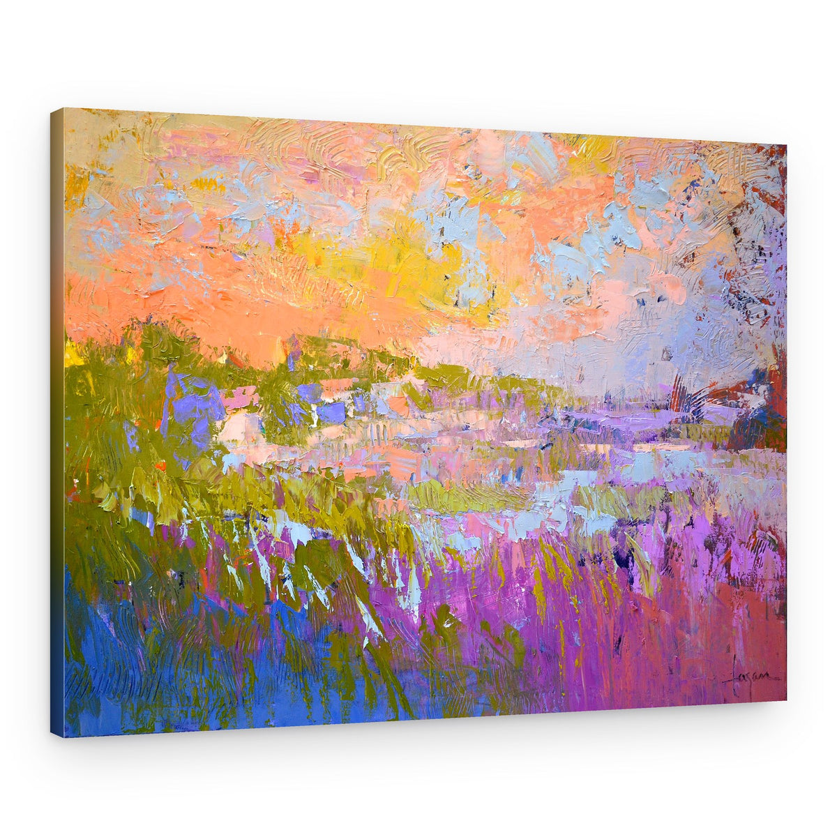 Pastel Horizons – Canvas Print