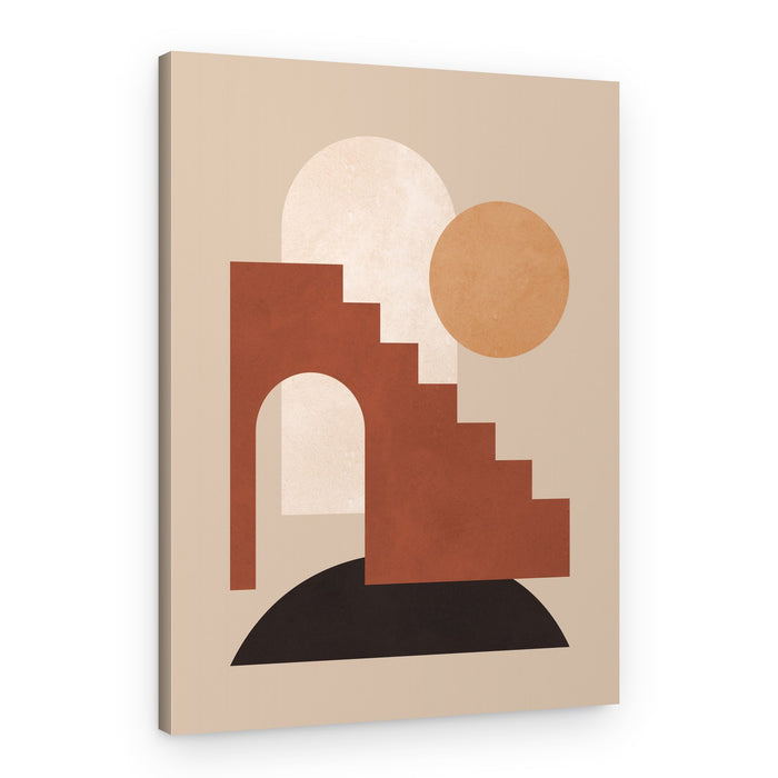 Abstract Desert Stairs – Canvas Print