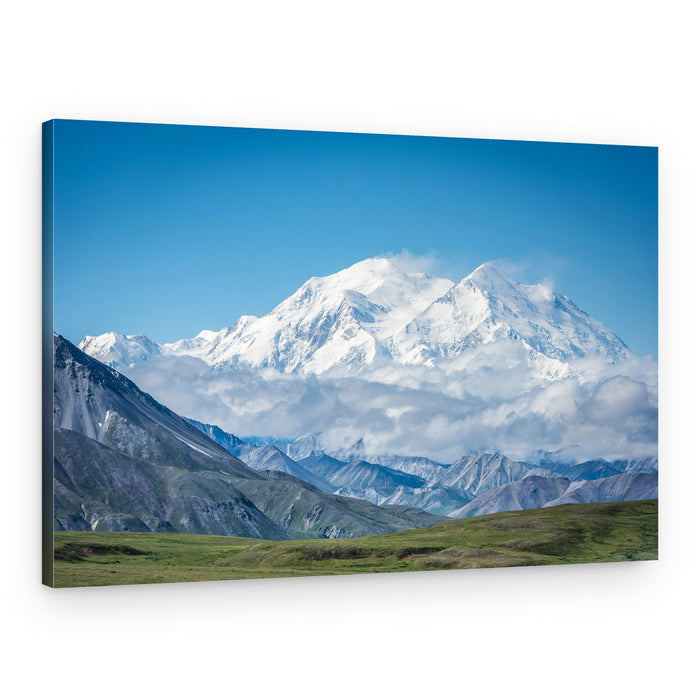 Majestic Alpine Peaks – Canvas Print