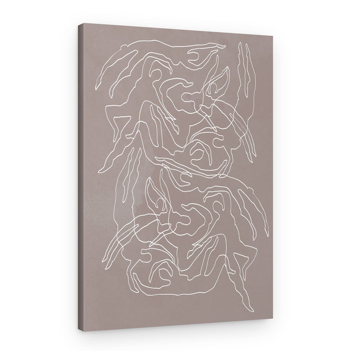 Graceful Abstract Movement – Canvas Print
