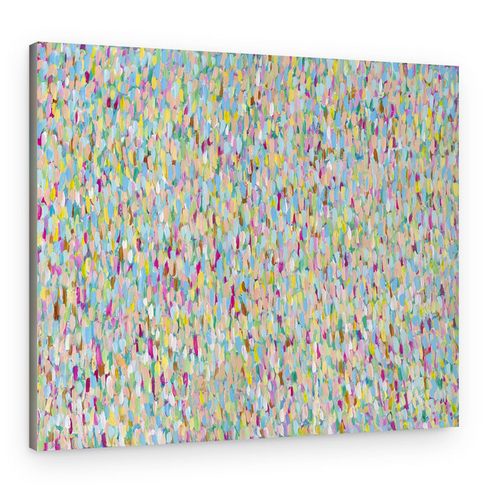 Vibrant Pastel Strokes – Canvas Print