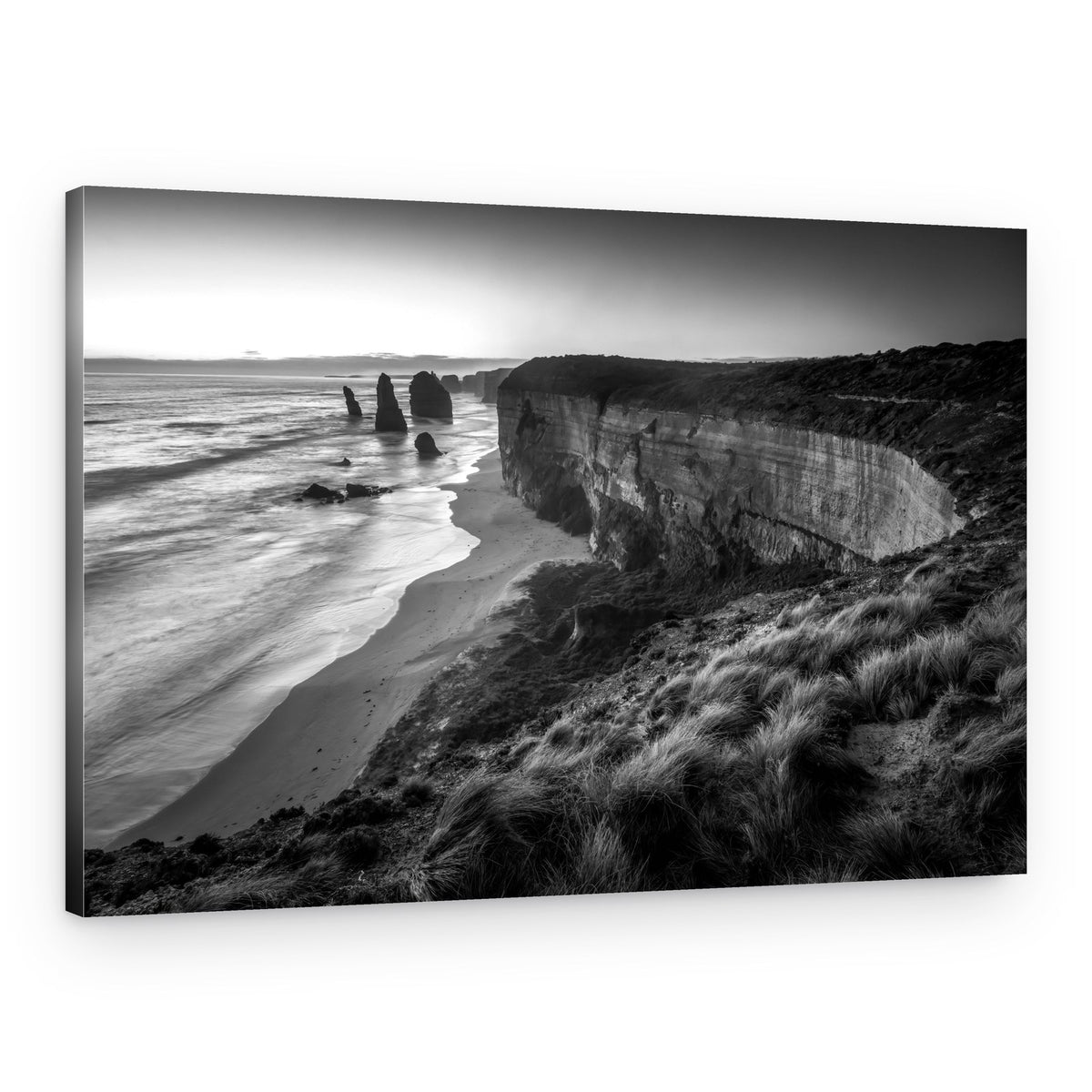 Rugged Coastal Cliffs – Canvas Print