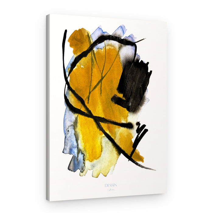 Vibrant Abstract Gestures – Canvas Print