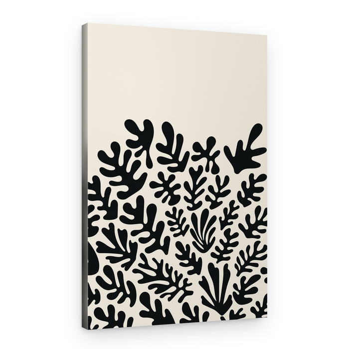 Abstract Botanical Shapes – Canvas Print