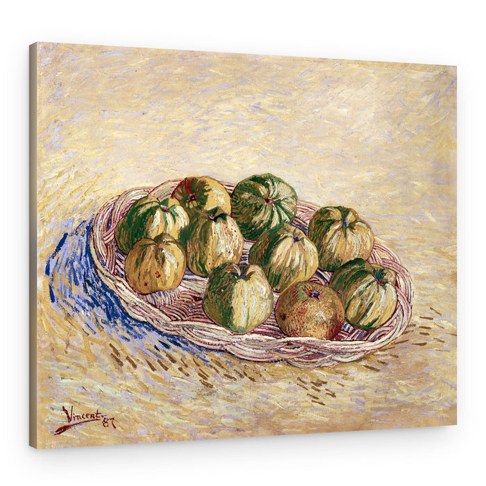 Still Life, Basket of Apples (1887) – Canvas Print