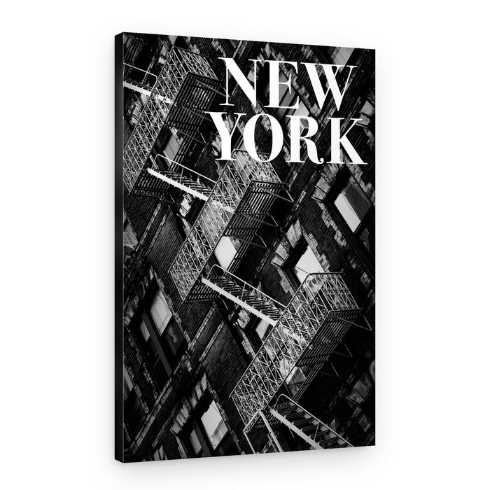 NYC Fire Escapes – Canvas Print