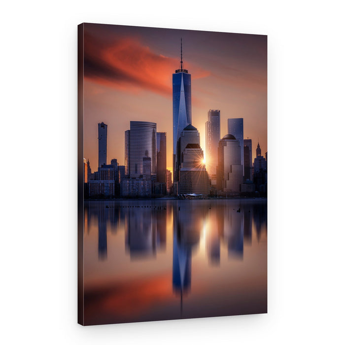 Manhattan Golden Hour – Canvas Print