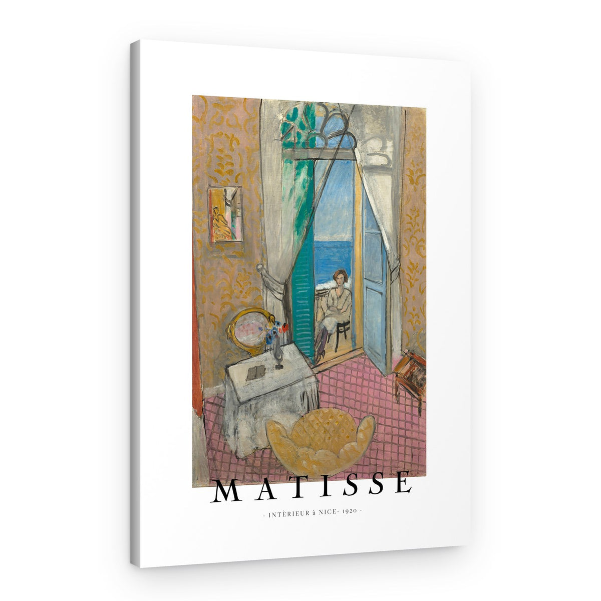 Interieur a Nice – Canvas Print