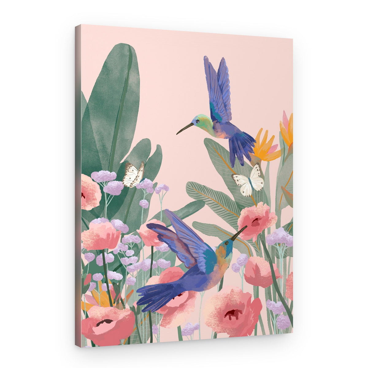 Hummingbirds – Canvas Print